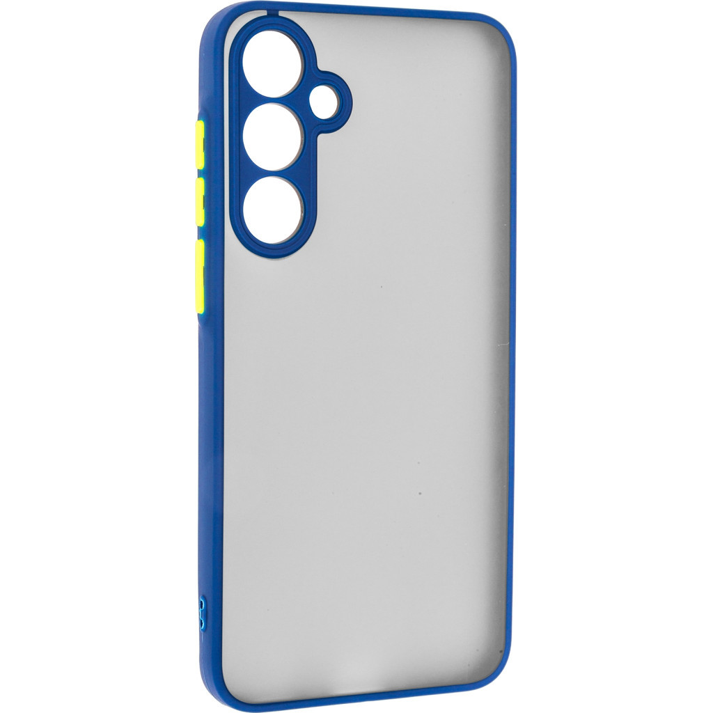 Чохол до мобільного телефона Armorstandart Frosted Matte Samsung A35 5G (A356) Navy Blue (ARM74333) - зображення 1
