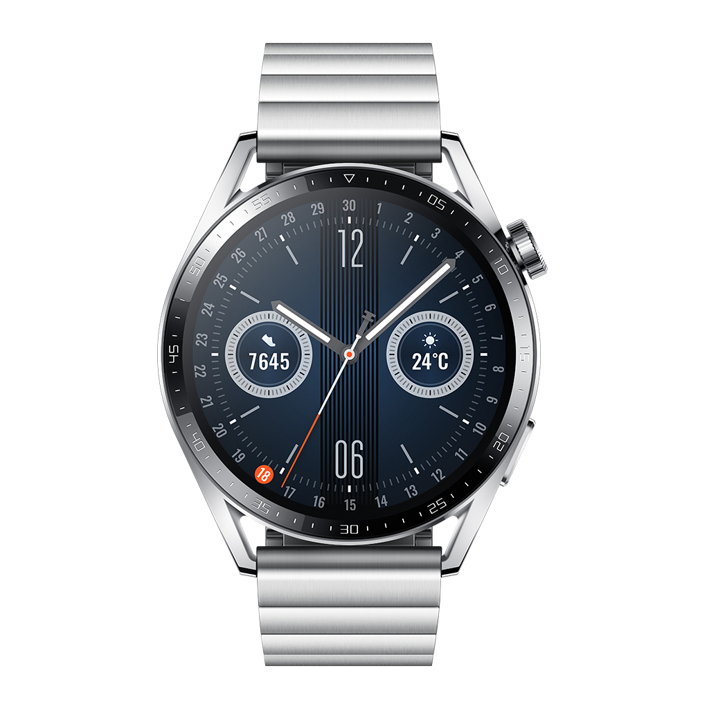 Смарт-годинник Huawei Watch GT3 46mm Stainless Steel (55026957) - зображення 1