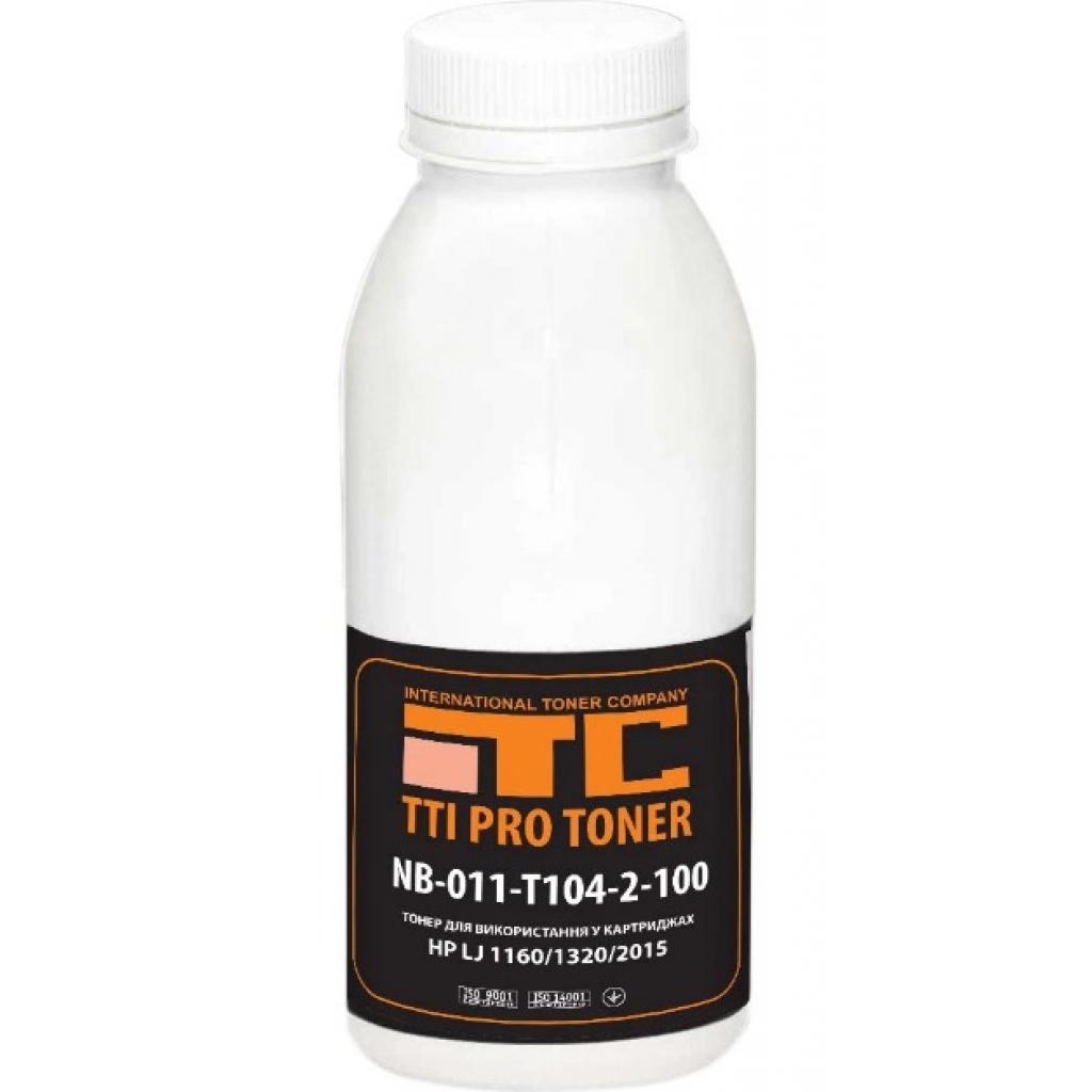 Тонер HP LJ P1005/1006/1505, 100г Black TTI (NB-025-100) - изображение 1
