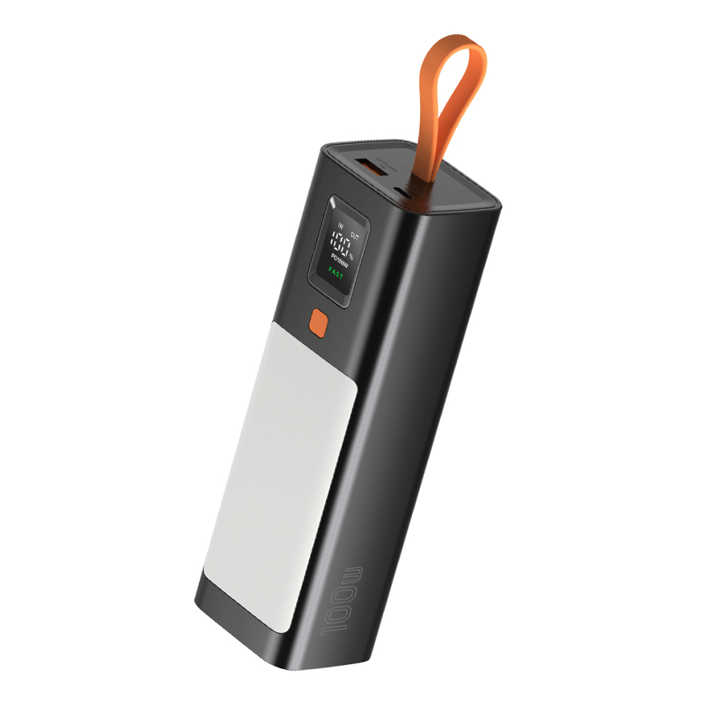 Батарея універсальна Sigma X-power SI20A9QLX 20000mAh, PD/100W, LED, flashlight, cable 100w, black (4827798877814) - зображення 6