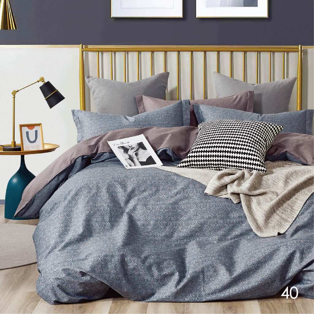 Постільна білизна Isleep двоспальна Сатин Twill 40 (40_dv_Isleep) - зображення 1