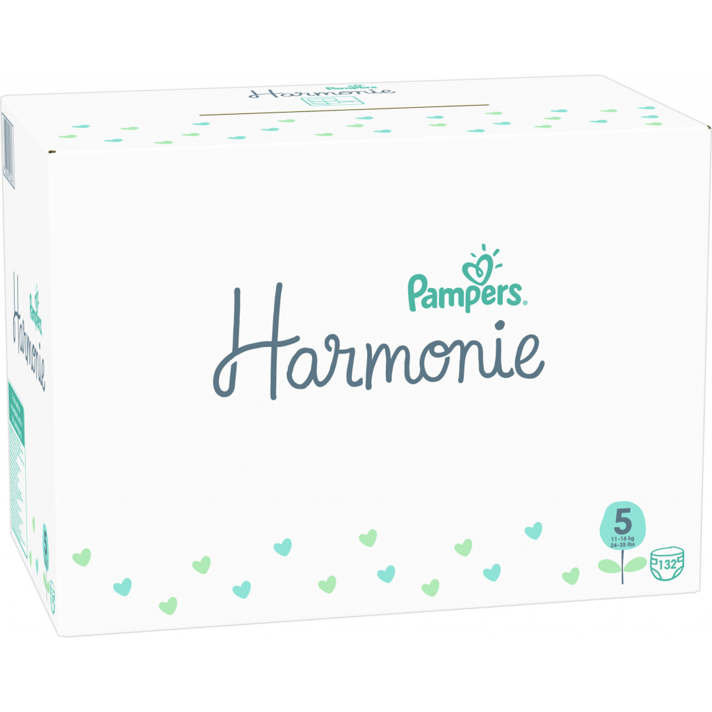 Підгузки Pampers Harmonie Розмір 5 (11-16 кг) 132 шт (8006540156476) - зображення 3