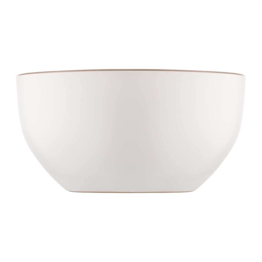 Салатник Ardesto Asti 670мл, 14.2см, кераміка, білий (AR1414AW) - зображення 3