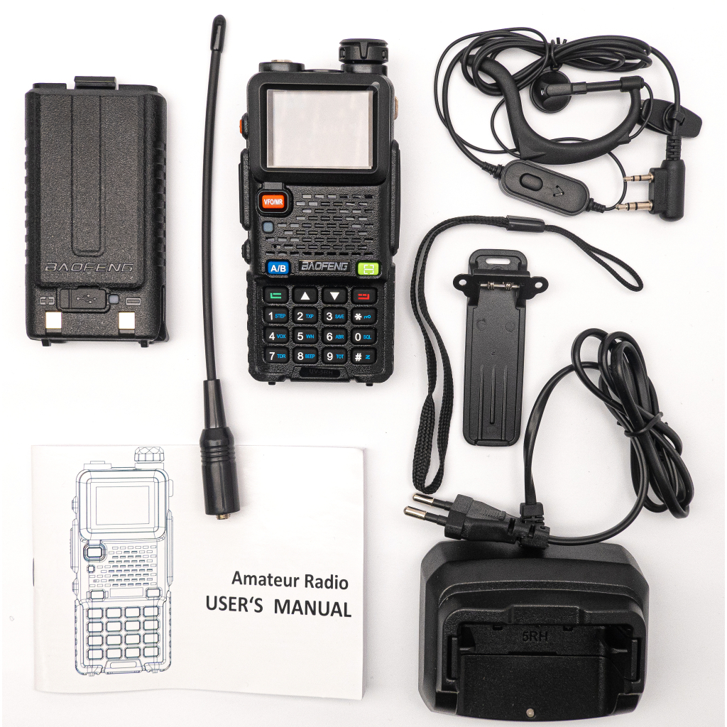 Портативна рація Baofeng UV-5RH Black - зображення 9