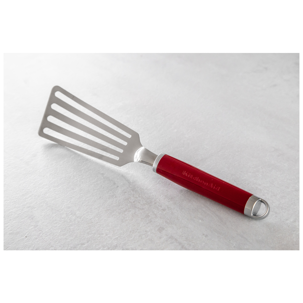 Лопатка кухонна KitchenAid Coreline з прорізами, 32,8 см, червоний (KAG024OHERE) - зображення 4