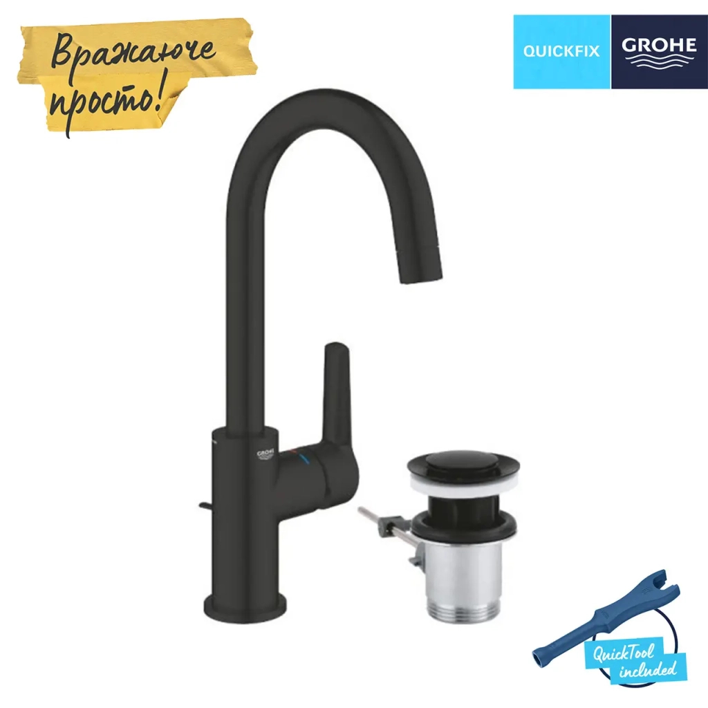 Змішувач Grohe QuickFix 242032432 - изображение 6