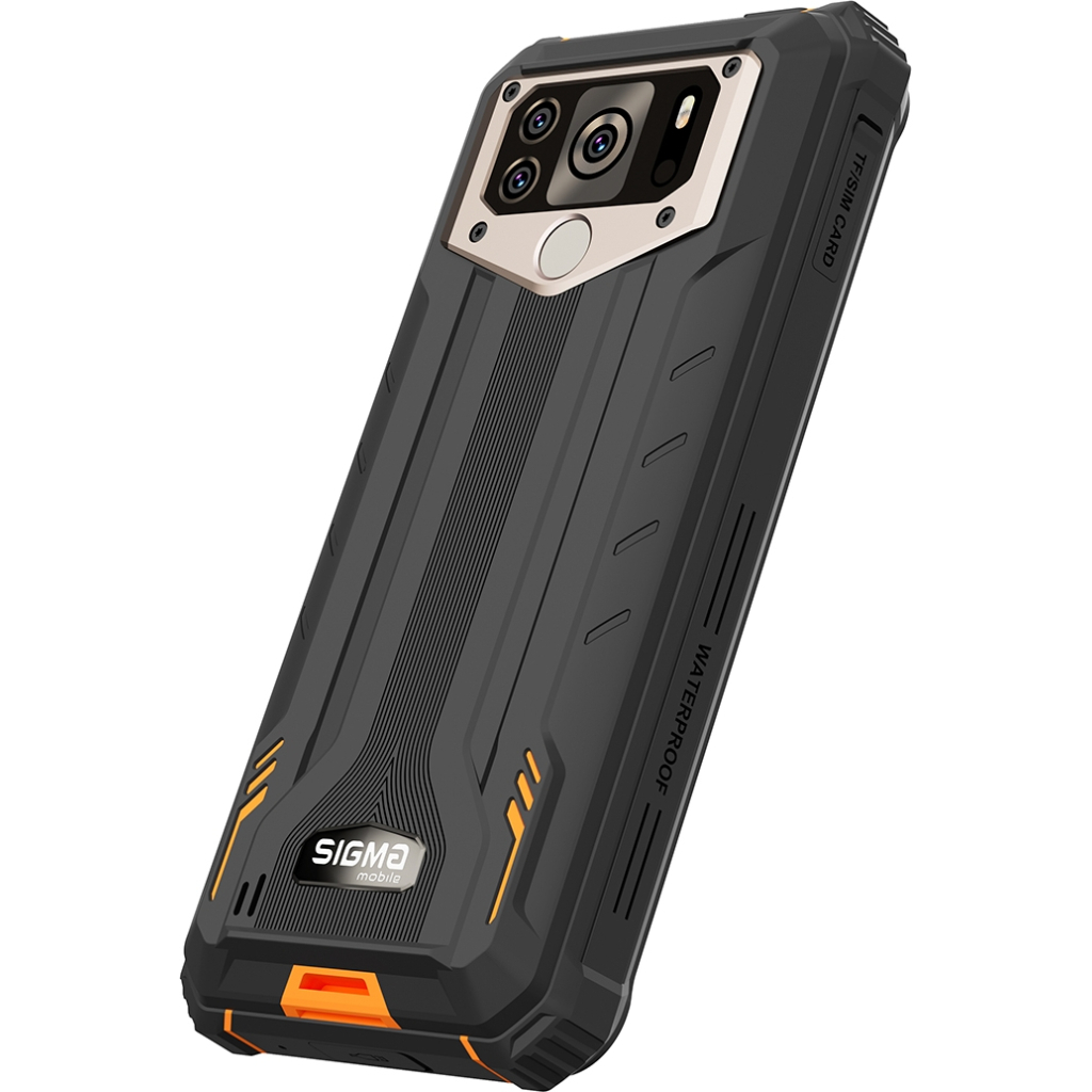 Мобільний телефон Sigma X-treme PQ55 Black Orange (4827798337929) - зображення 5