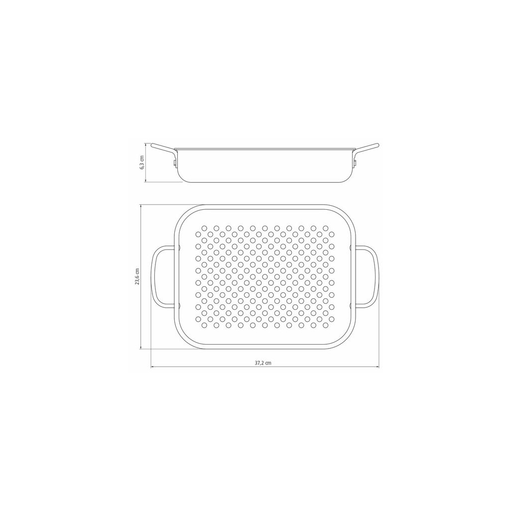 Жаровня Tramontina Barbecue для приготування на грилі 28 см (20846/028) - зображення 2