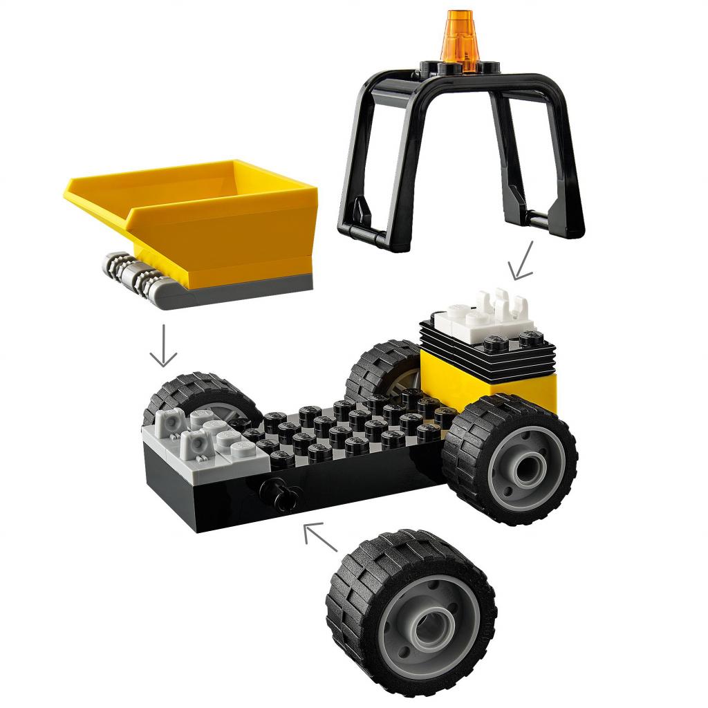 Конструктор LEGO City Great Vehicles Пікап для дорожніх робіт 58 деталей (60284) - зображення 6