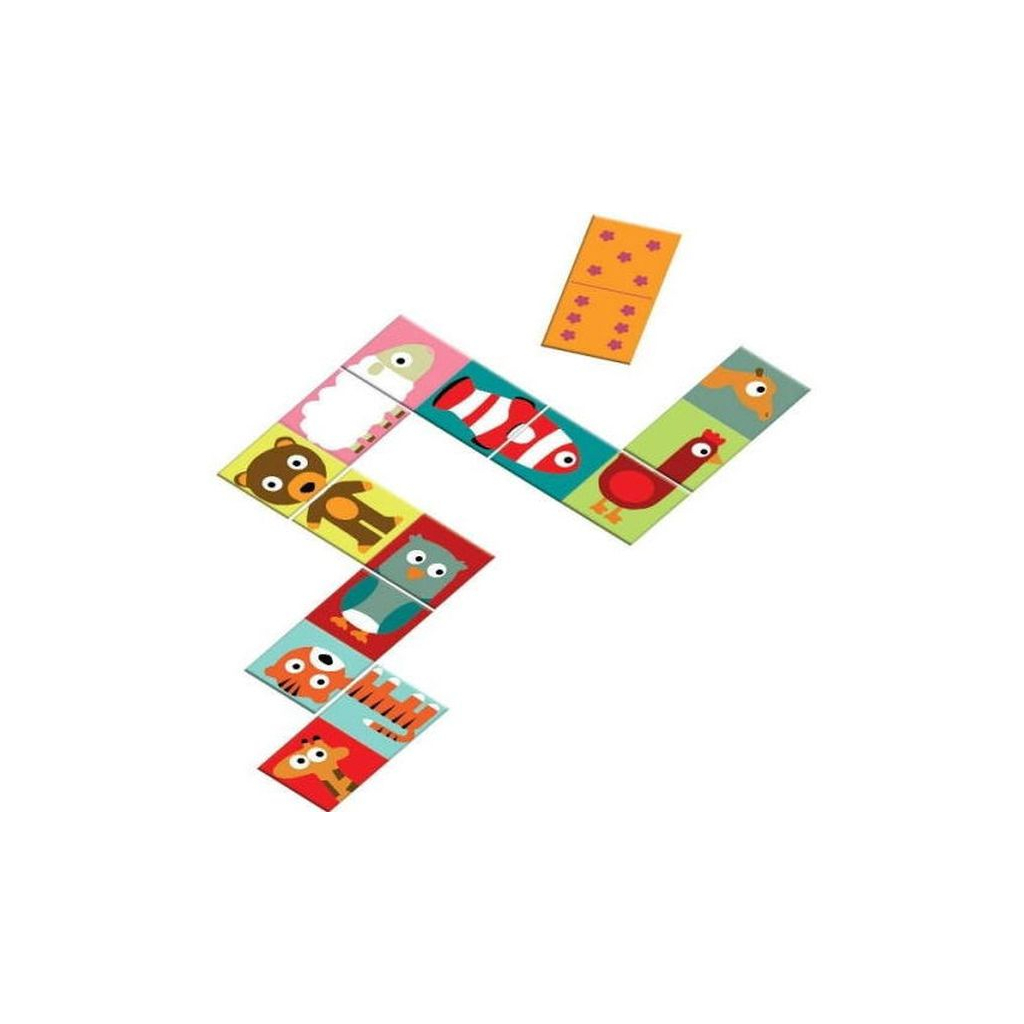 Настільна гра Djeco Дитяче доміно. Склади тварину (DJ08165) - зображення 2