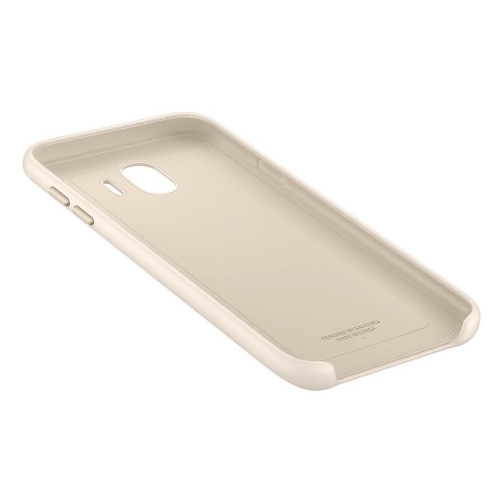 Чохол до мобільного телефона Samsung Galaxy J4 (J400) Dual Layer Cover Gold (EF-PJ400CFEGRU) - зображення 5