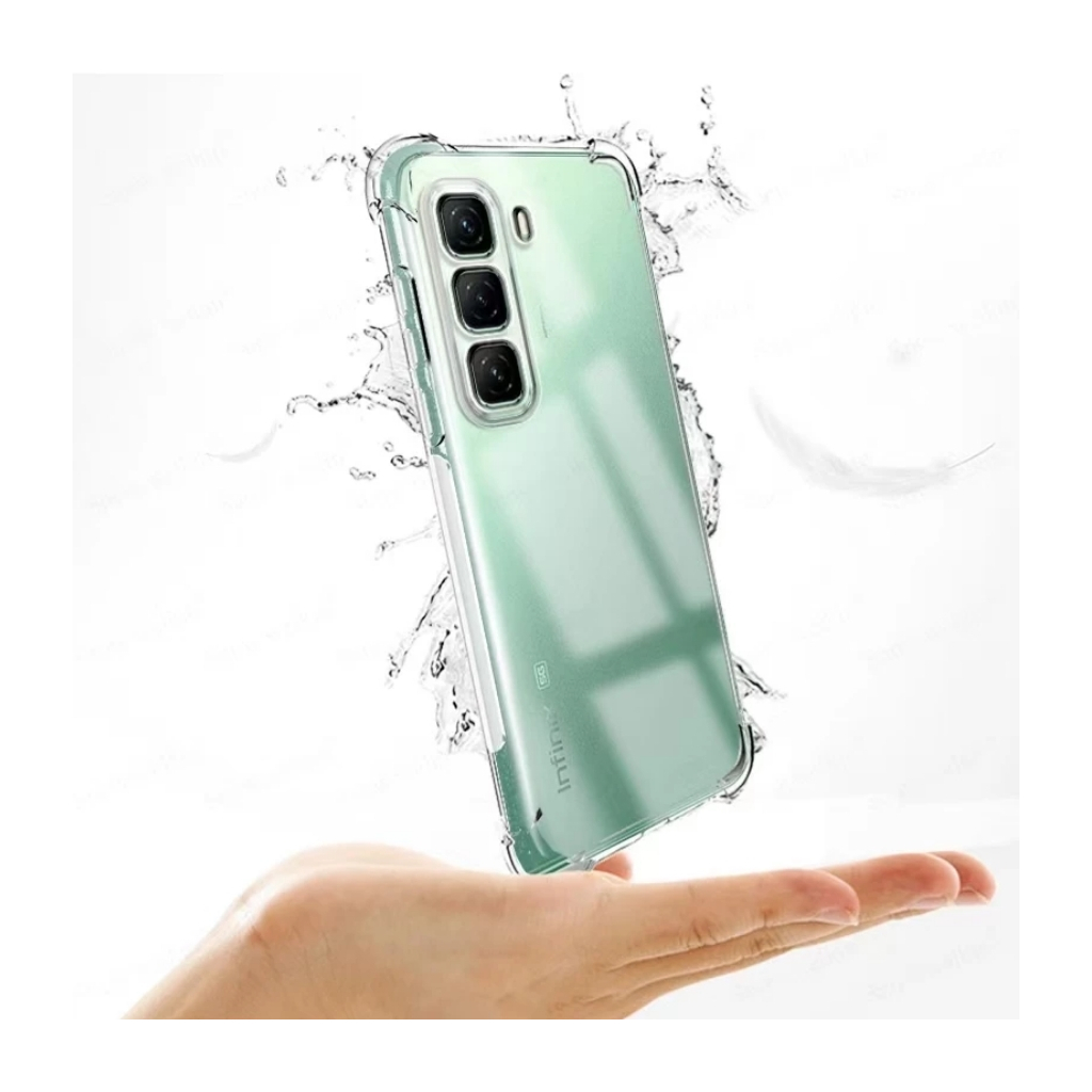 Чохол до мобільного телефона BeCover Anti-Shock Infinix Hot 50 Pro Plus 4G Clear (713498) - зображення 4