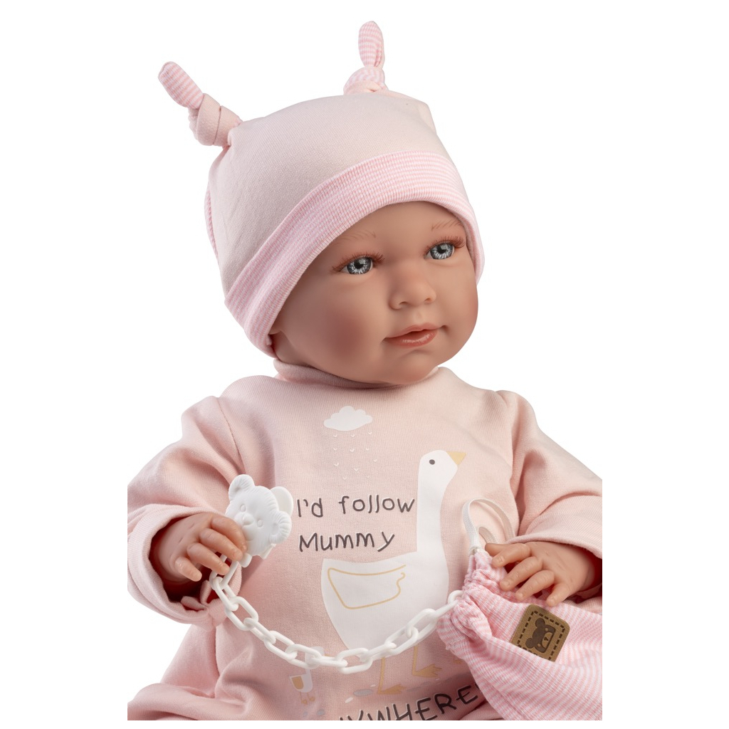 Пупс Llorens Mimi Llorona RN Pijama Rosa (74108) - зображення 4