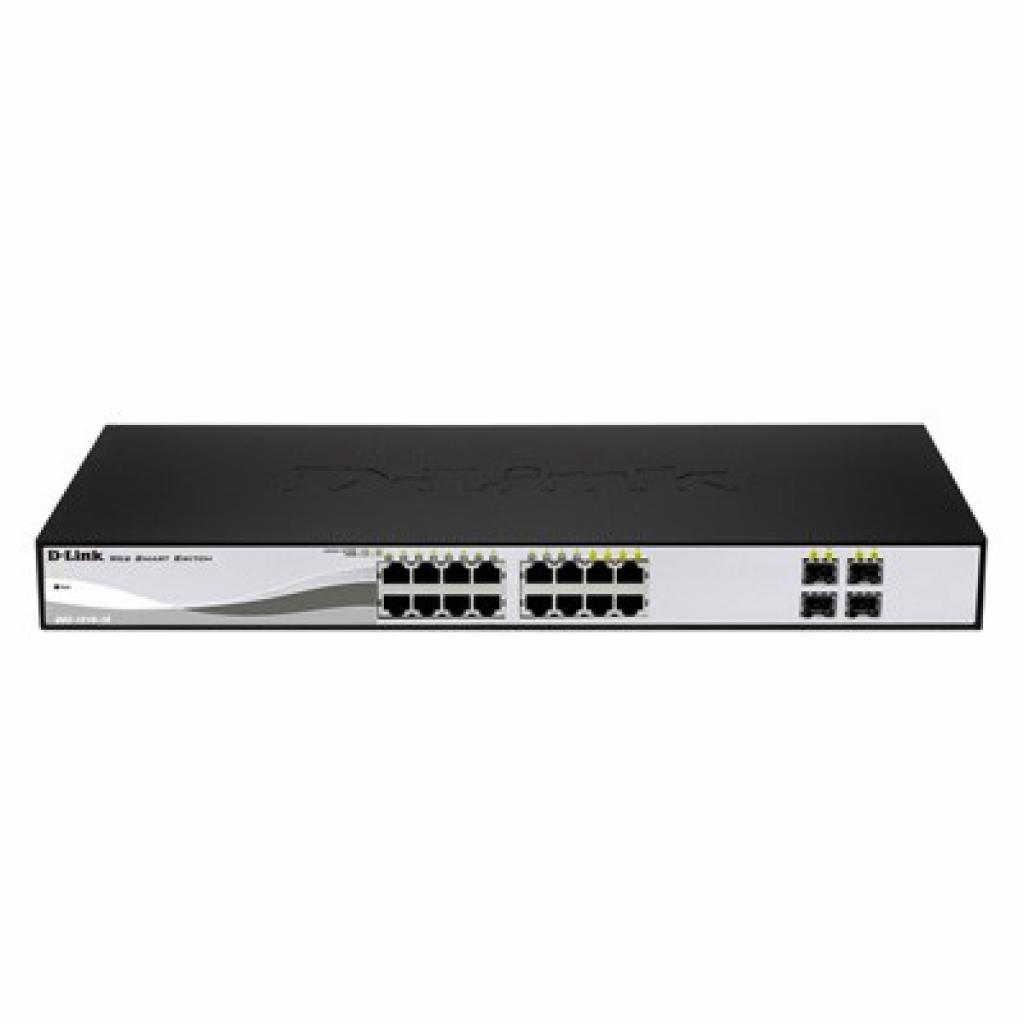 Комутатор мережевий D-Link DGS-1210-16 - зображення 1