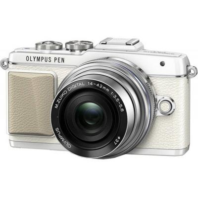 Цифровий фотоапарат Olympus E-PL7 14-42 mm Kit white/silver (V205071WE000) - зображення 1