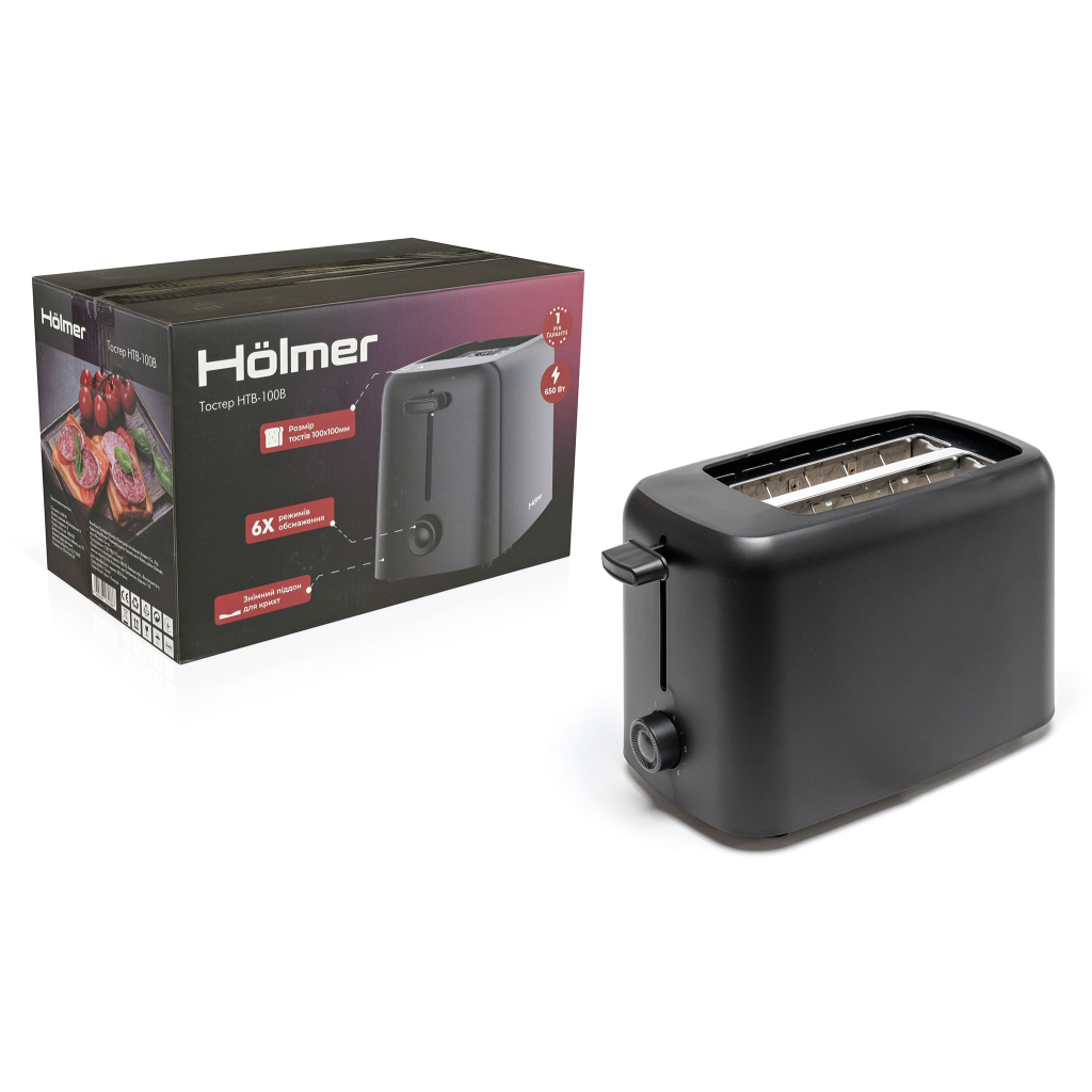 Тостер Hölmer HTB-100B - зображення 9