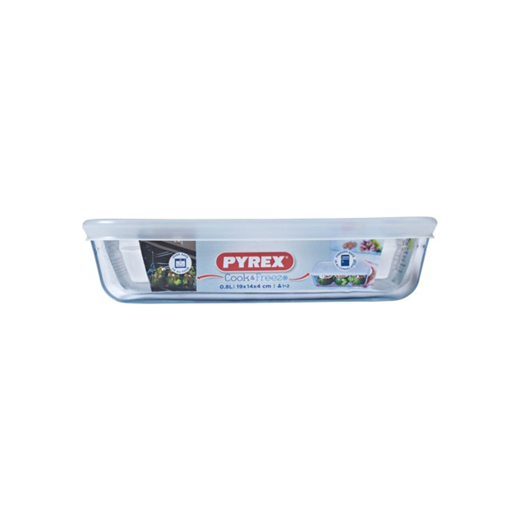 Форма для випікання Pyrex CookFreez Classic прямокутна 0.8 л 19 х 14 см (241P000/7646) - изображение 4