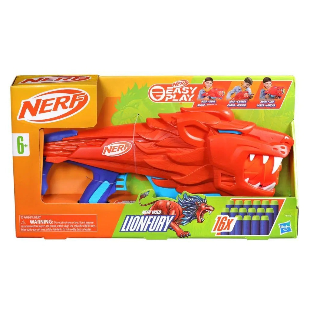 Іграшкова зброя Hasbro Бластер Nerf LionFury (F8646) - изображение 2