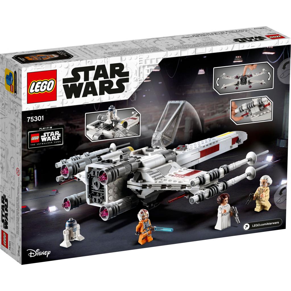 Конструктор LEGO Star Wars Винищувач X-wing Люка Скайвокера 474 деталі (75301) - зображення 3