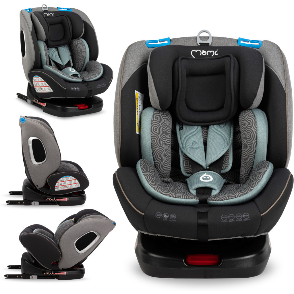 Автокрісло MoMi Tordi (0-36кг) turquoise (FOSA00019) - зображення 3