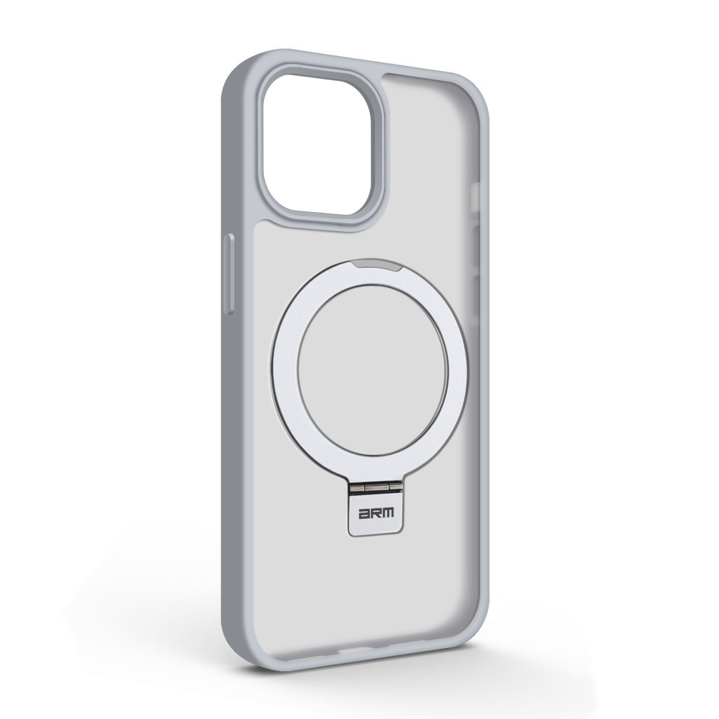 Чохол до мобільного телефона Armorstandart Unit Stand Apple iPhone 13 Grey (ARM74896) - зображення 1