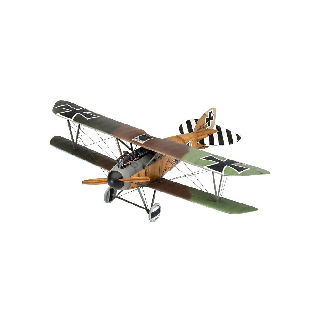 Збірна модель Revell Німецький біплан Альбатрос D.III. Масштаб 1:48 (RVL-04973) - зображення 2