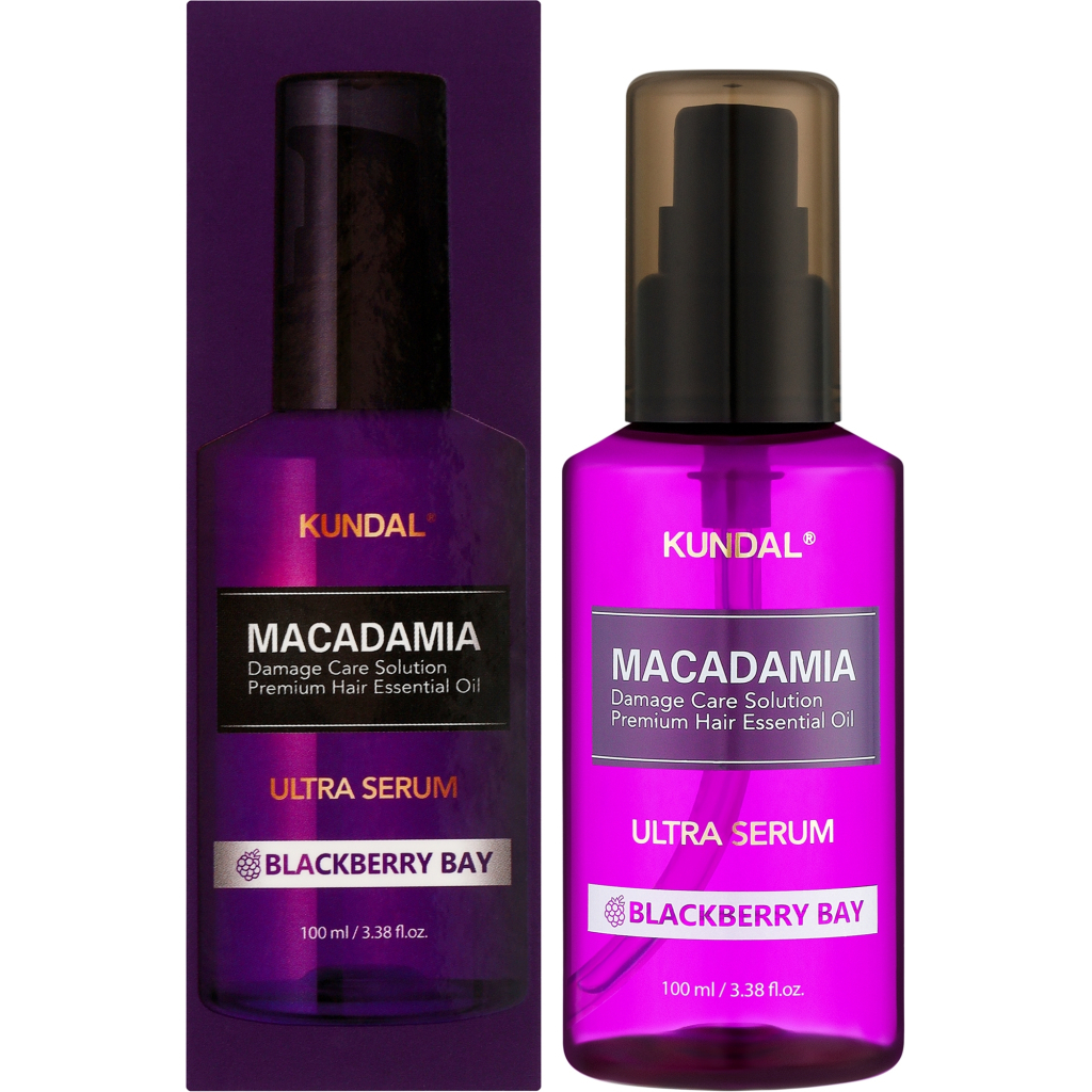 Сироватка для волосся Kundal Macadamia Ultra Serum Blackberry Bay 100 мл (8809568740883) - изображение 1