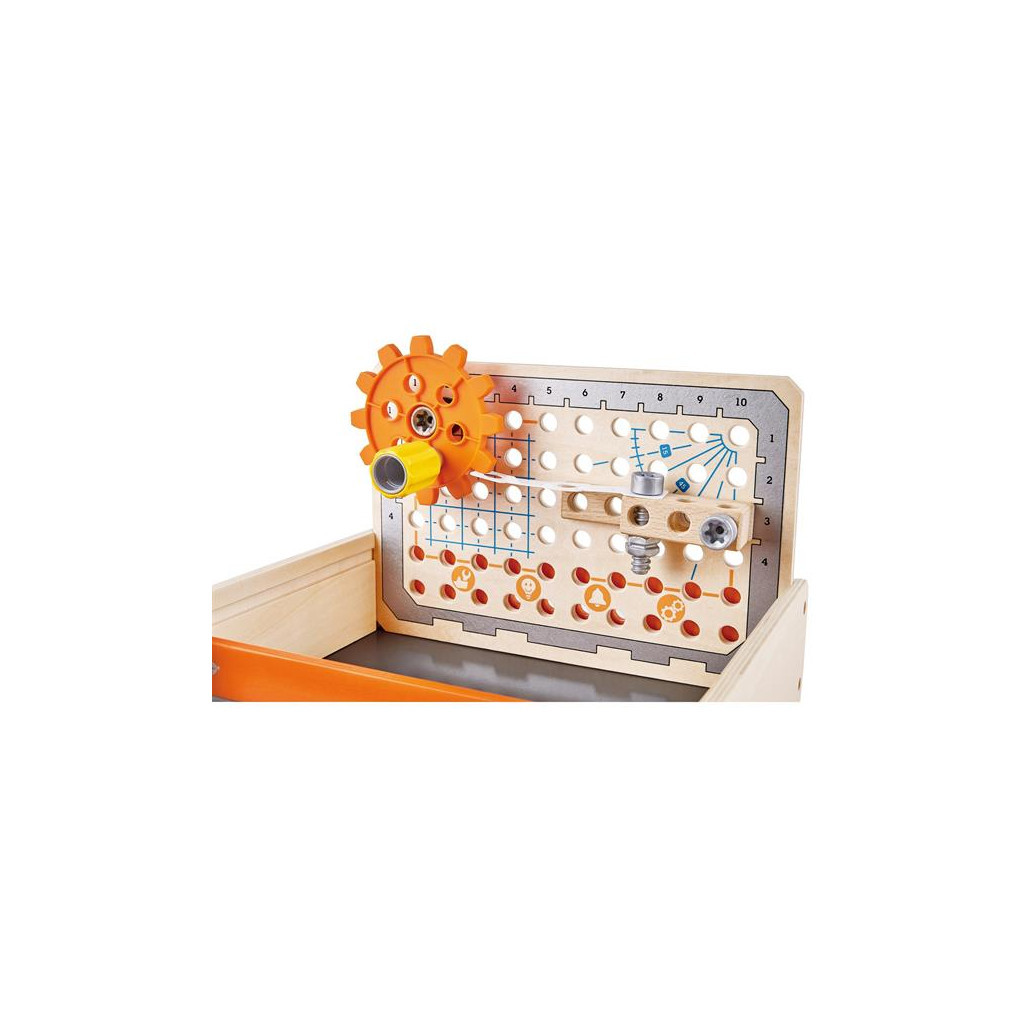 Конструктор Hape Junior Inventor Інструменти для експериментів 32 елемента (E3029) - зображення 4