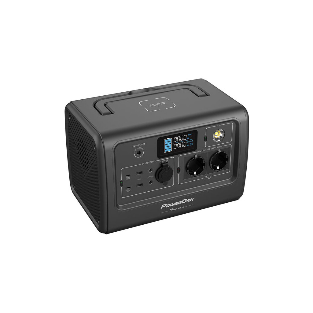 Зарядна станція BLUETTI PowerOak EB70 1000W (EB70) - зображення 2
