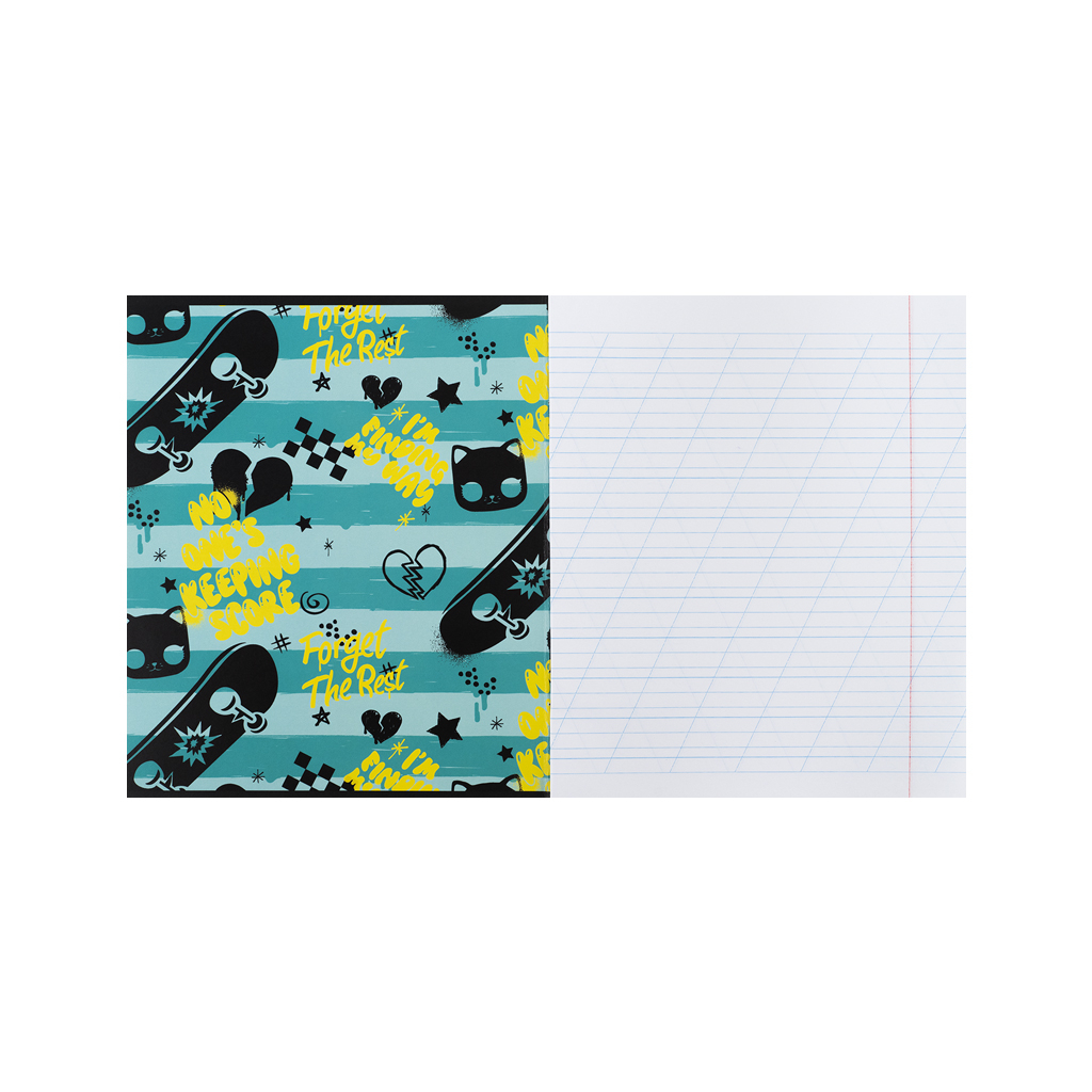 Зошит Kite LOL, 12 аркушів, коса лінія (LO25-235) - зображення 2