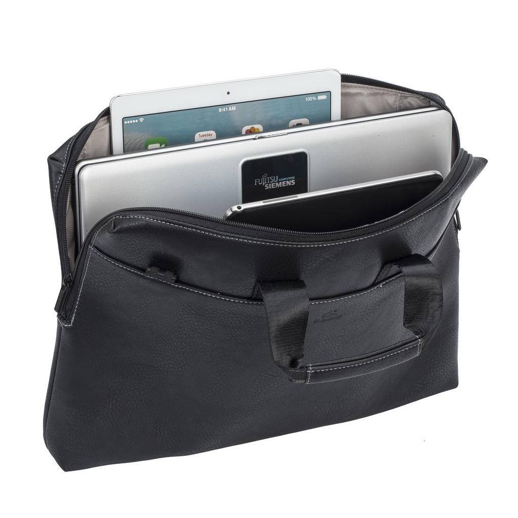 Сумка для ноутбука RivaCase 15.6" 8931 PU Black - зображення 5