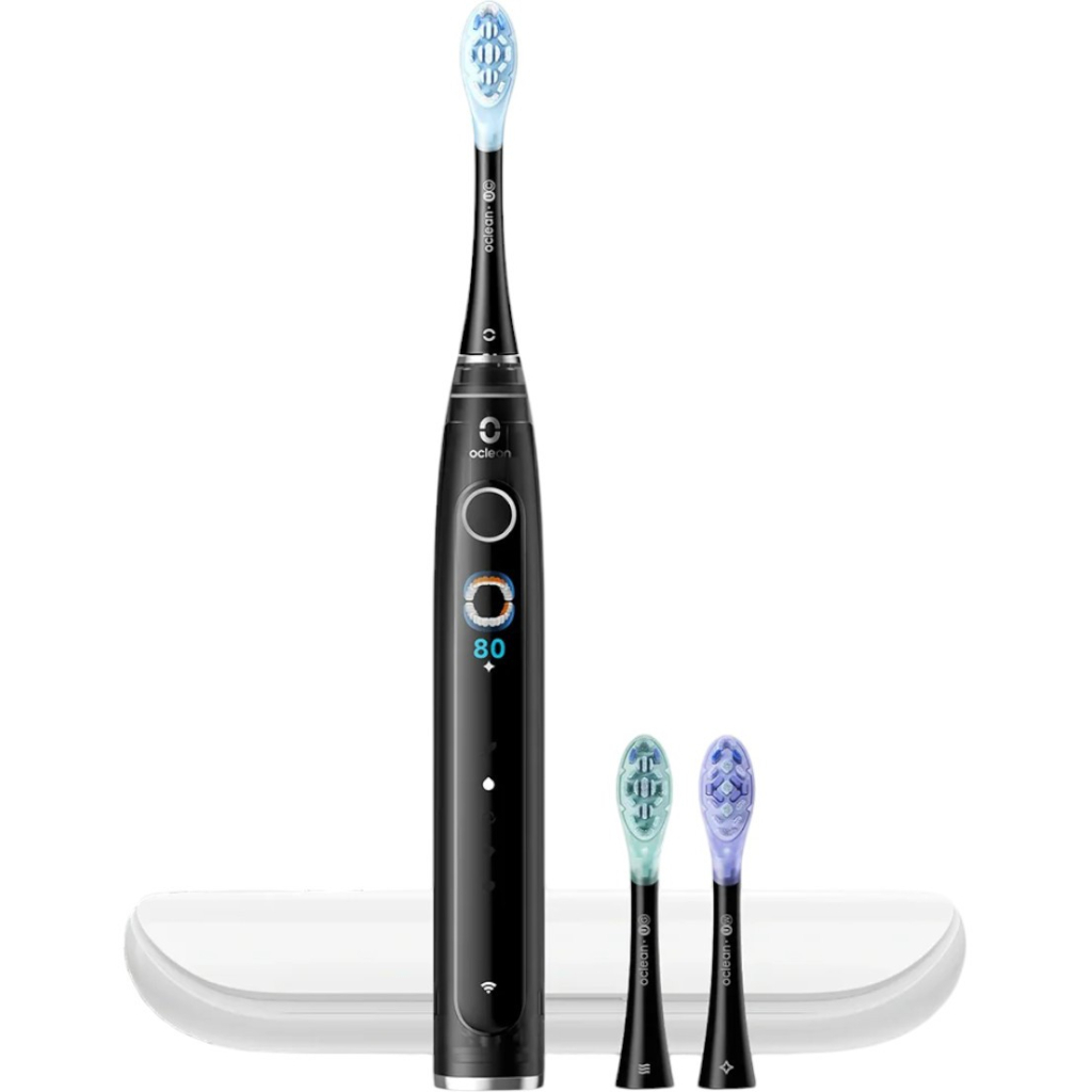 Електрична зубна щітка Oclean X Pro 20 S Duo Set White+Black (6970810556919) - зображення 4