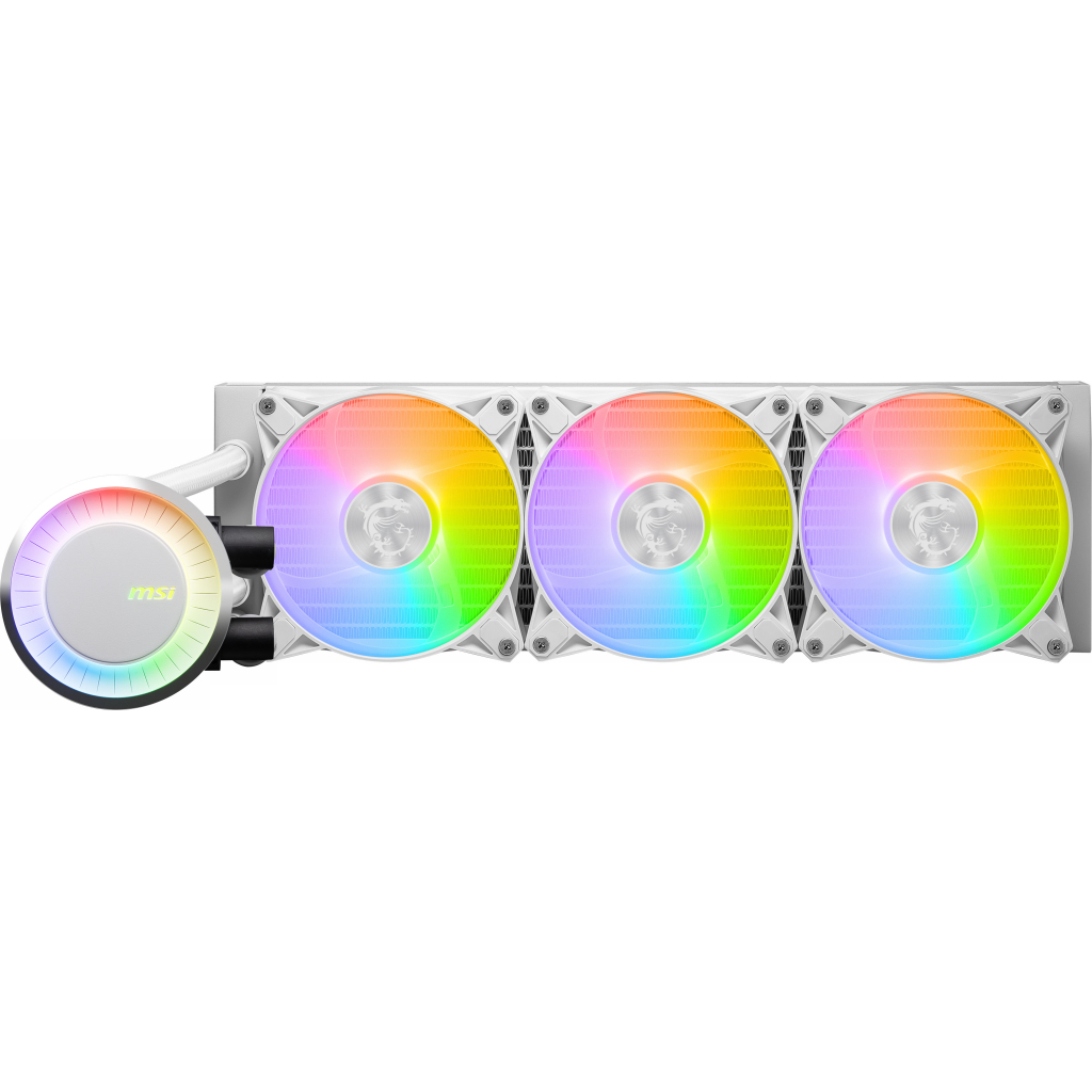 Система рідинного охолодження MSI MAG CoreLiquid E360 White - зображення 3