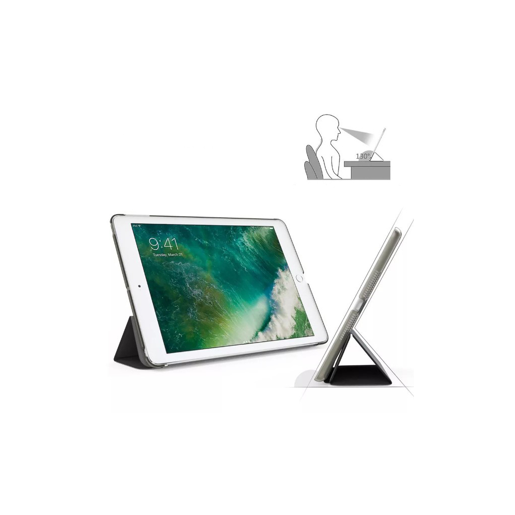 Чохол до планшета BeCover Apple iPad 9.7 2017/2018 A1822/A1823/A1893/A1954 Pink (707509) - зображення 5