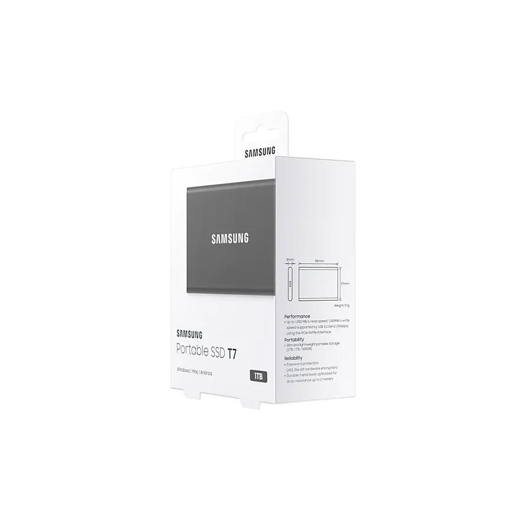 Накопичувач SSD USB 3.2 1TB T7 Samsung (MU-PC1T0T/WW) - зображення 10