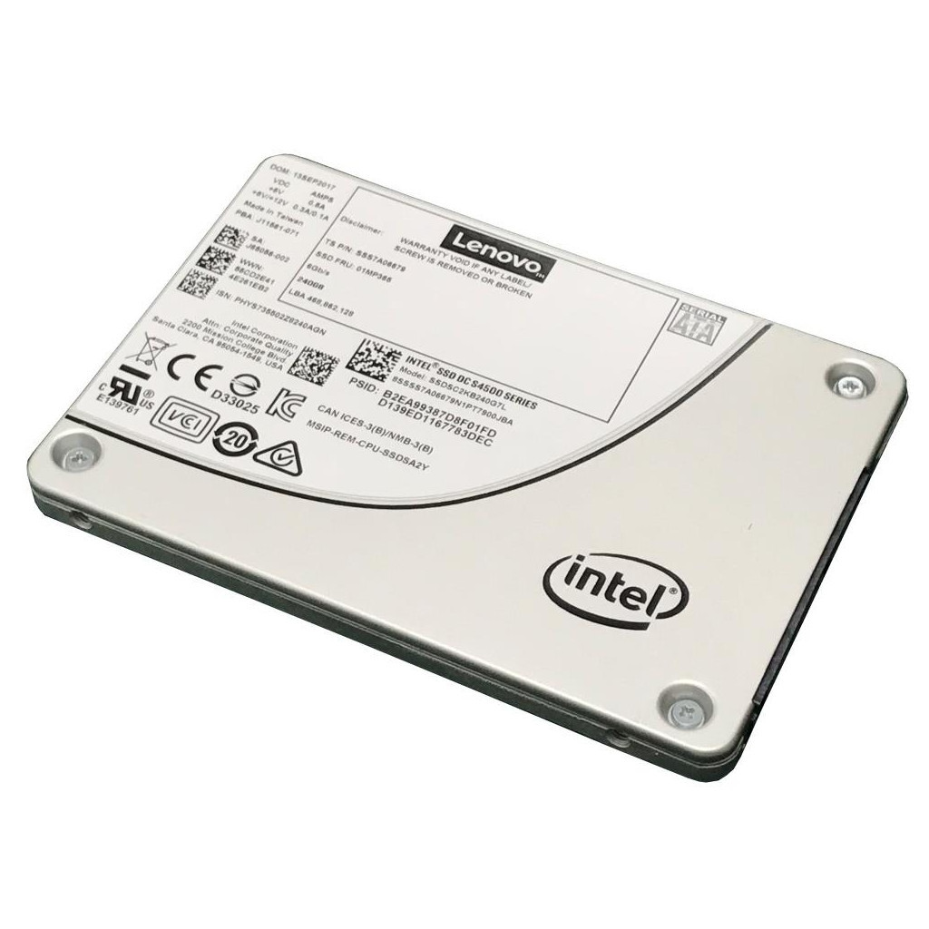 Накопичувач SSD для сервера 240GB SATA SSD 2.5"/S4500 Lenovo (7SD7A05742) - зображення 1