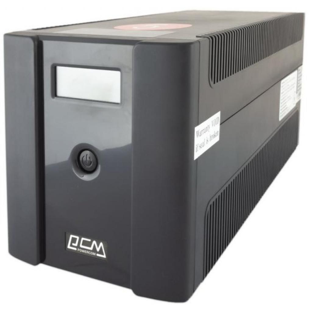 Пристрій безперебійного живлення Powercom RPT-2000AP LCD SCHUKO - зображення 4