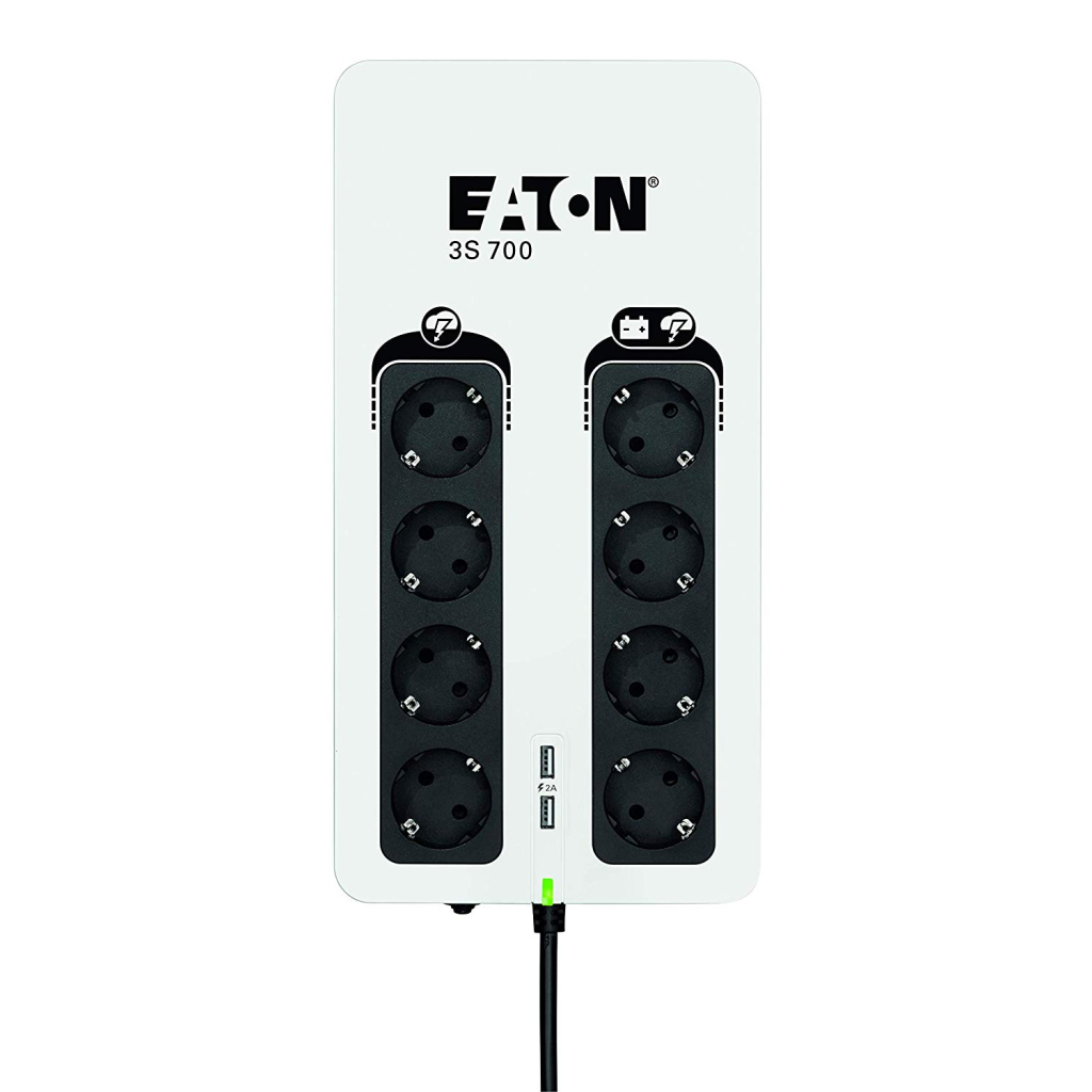 Пристрій безперебійного живлення Eaton 3S 700VA (3S700D) - зображення 2