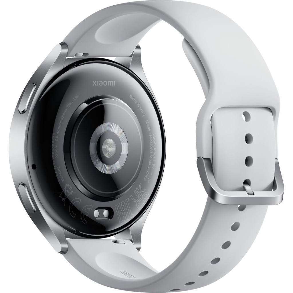 Смарт-годинник Xiaomi Watch 2 Sliver Case With Gray TPU Strap (BHR8034GL) (1025027) - зображення 4