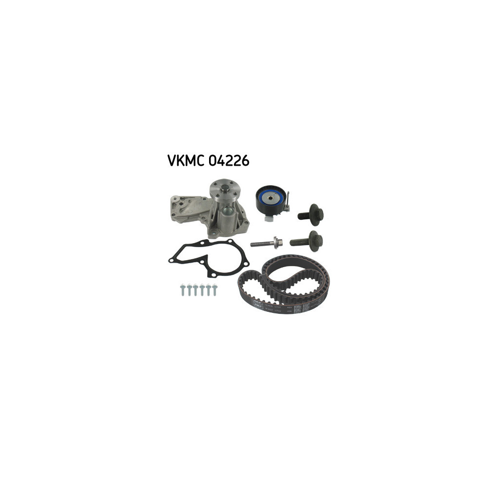 Комплект ременя ГРМ з помпой SKF VKMC 04226 - зображення 1
