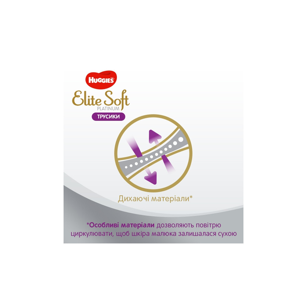Підгузки Huggies Elite Soft Platinum Mega 6 15+ кг 26 шт (5029053548845) - зображення 5