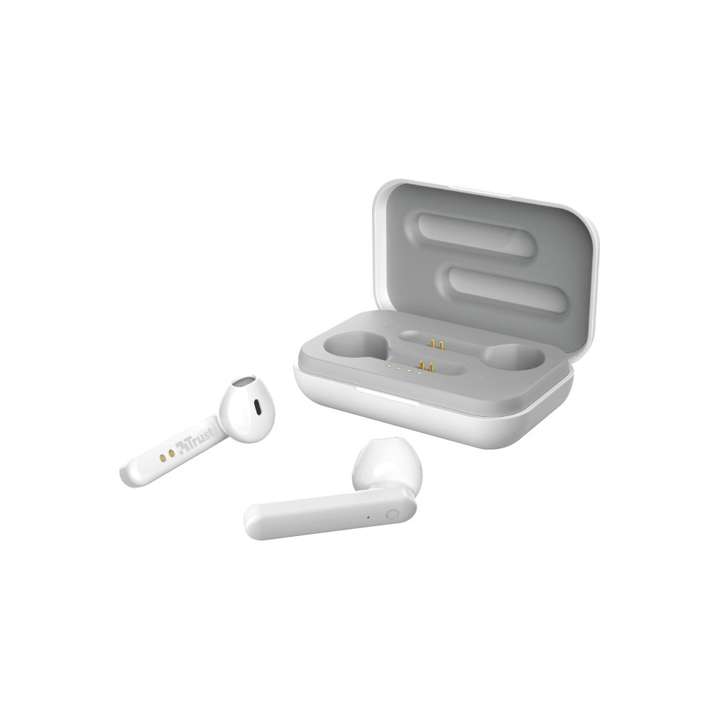 Навушники Trust Primo Touch True Wireless Mic White (23783) - зображення 3