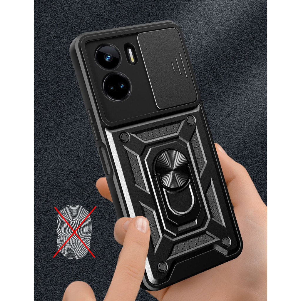 Чохол до мобільного телефона BeCover Military Honor 90 Lite Black (710999) - зображення 5