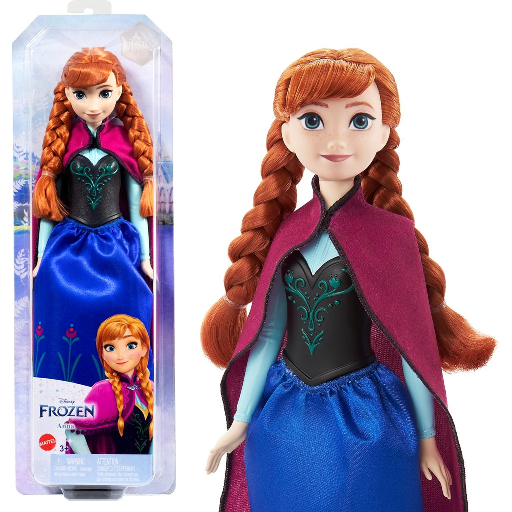 Лялька Disney Крижане серце Анна в накидці (HLW49) - зображення 5