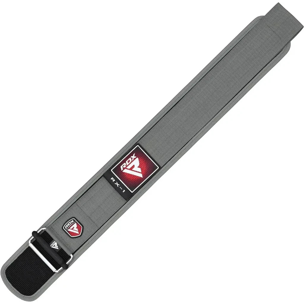 Атлетичний пояс RDX RX1 Weight Lifting Belt Grey S (WBS-RX1G-S) - зображення 7