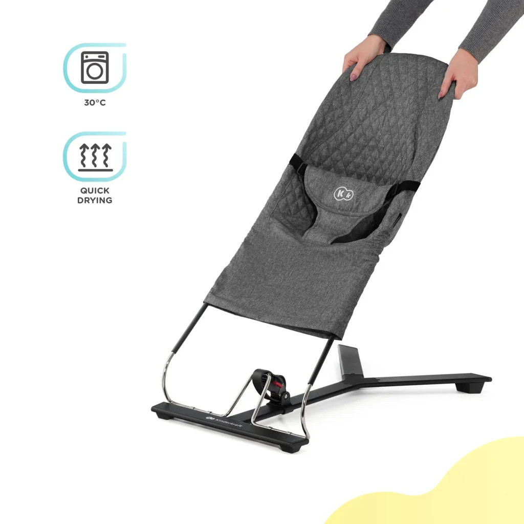 Крісло-гойдалка Kinderkraft Mimi Grey (5902533918355) - зображення 10