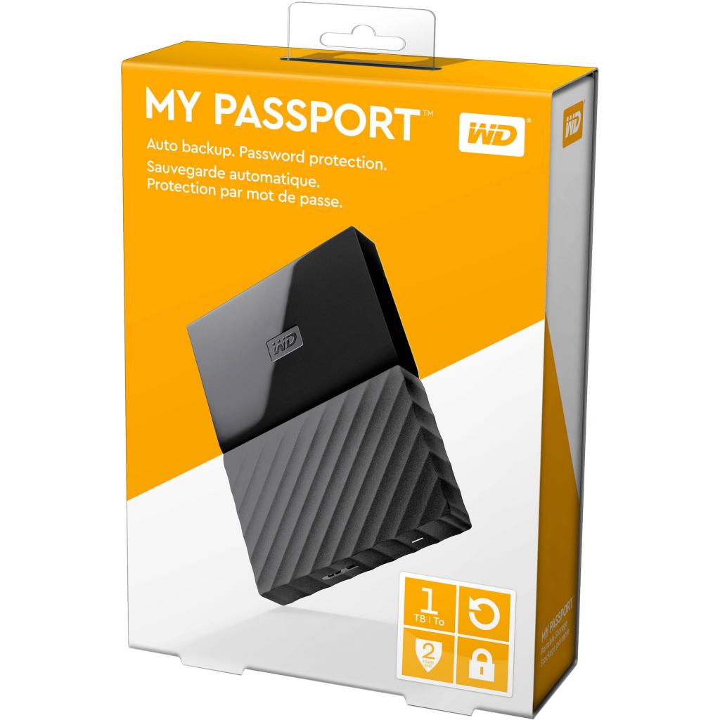 Зовнішній жорсткий диск 2.5" 1TB WD (WDBYNN0010BBK-EEEX) - изображение 7
