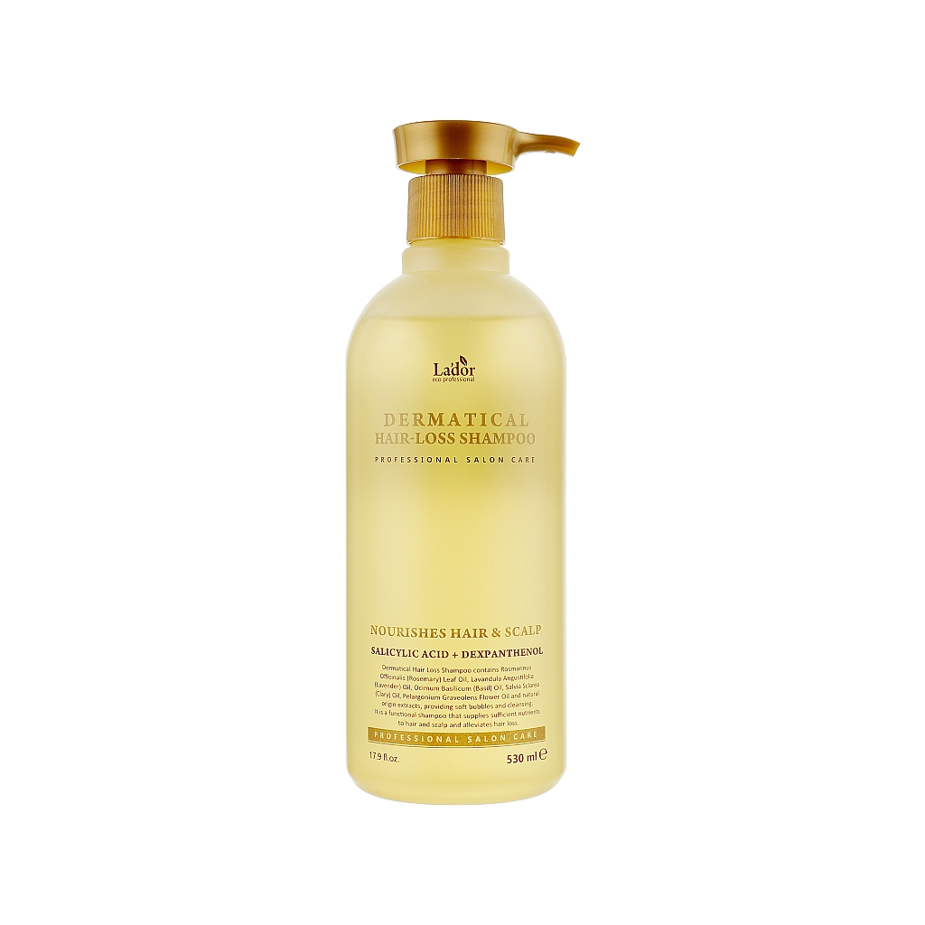 Шампунь La'dor Dermatical Hair-loss Shampoo Проти випадіння волосся 530 мл (8809353531924) - зображення 1