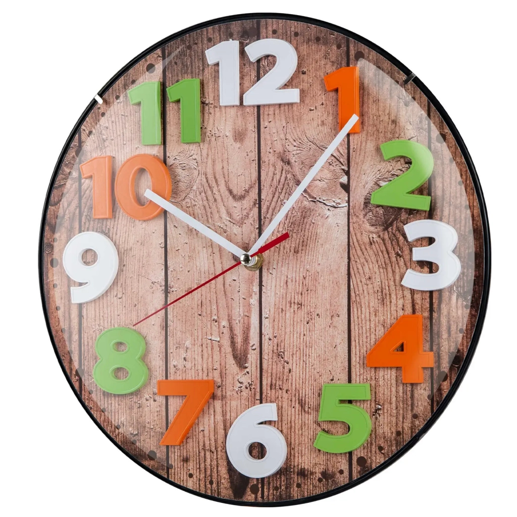 Настінний годинник Technoline Wood Brown (WT7435) (DAS301308) - зображення 2