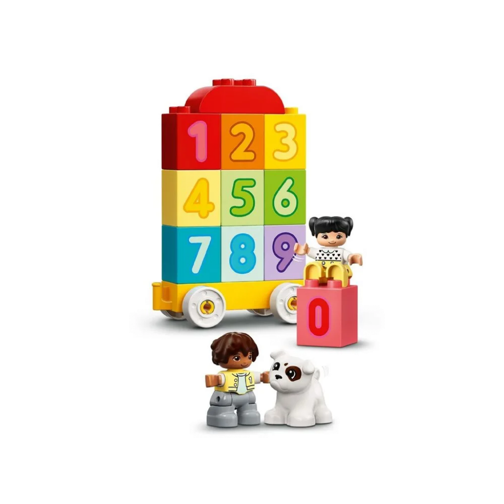 Конструктор LEGO Duplo Потяг із цифрами — вчимося рахувати 23 деталі (10954) - зображення 4